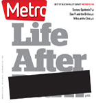 Metro Newspaper Cover:
	January 25, 2012