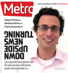 Metro Newspaper Cover:
	February 1, 2012