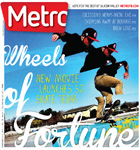 Metro Newspaper Cover:
	February 6, 2013