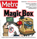 Metro Newspaper Cover:
	March 21, 2012