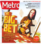 Metro Newspaper Cover:
	May 2, 2012