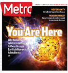Metro Newspaper Cover:
	May 4, 2011