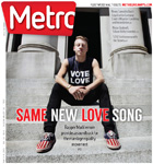 Metro Newspaper Cover:
May 8, 2013