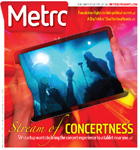 Metro Newspaper Cover:
May 15, 2013