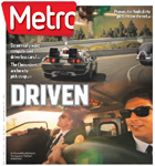 Metro Newspaper Cover:
May 29, 2013