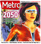 Metro Newspaper Cover:
	June 6, 2012