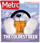 Metro Newspaper Cover:
	July 20, 2011