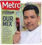 Metro Newspaper Cover:
	September 14, 2011
