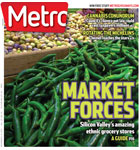 Metro Newspaper Cover:
	November 2, 2011