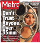 Metro Newspaper Cover:
	November 7, 2012