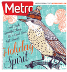 Metro Newspaper Cover:
	November 21, 2012