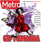 Metro Newspaper Cover:
	November 23, 2011