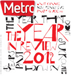 Metro Newspaper Cover:
	December 26, 2012