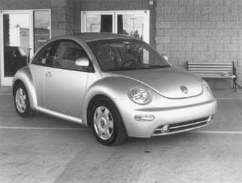 new VW Beetle