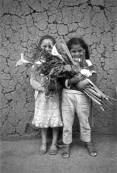 Children with Flowers
