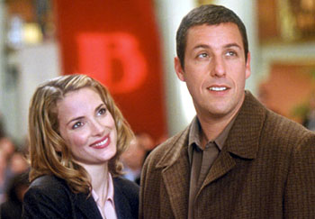 Winona Ryder and Adam Sandler