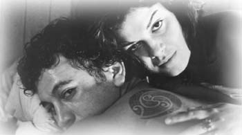 Tattoo View: Nina (Aleksandra Vujcic) and Eddie (Julian Arahanga) make a plea for Croat-Maori understanding. - broken-eng-9721