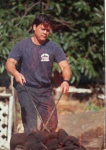 Preparing the Oven (Ho'omakaukau i ka imu)