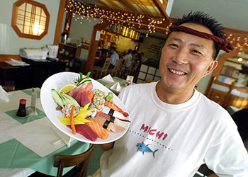 Sushi Chef Dong Y. Shin