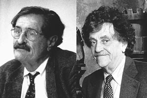 John Vasconcellos and Kurt Vonnegut