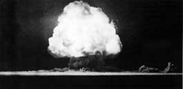 First Atom Bomb Explosion